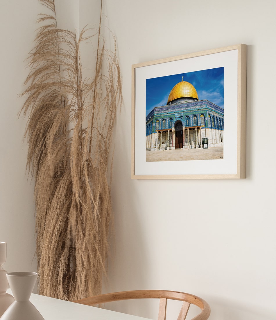 Dome of the Rock Mosque Landscape